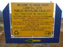 Horse Point Site - recycling is evolving on St Helena